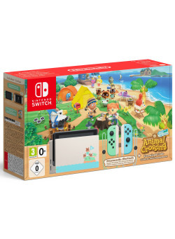 Игровая Приставка Nintendo Switch Особое издание Animal Crossing New Horizons Edition